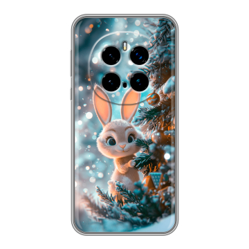 Силиконовый чехол на Honor Magic 7 Pro с принтом Новый год