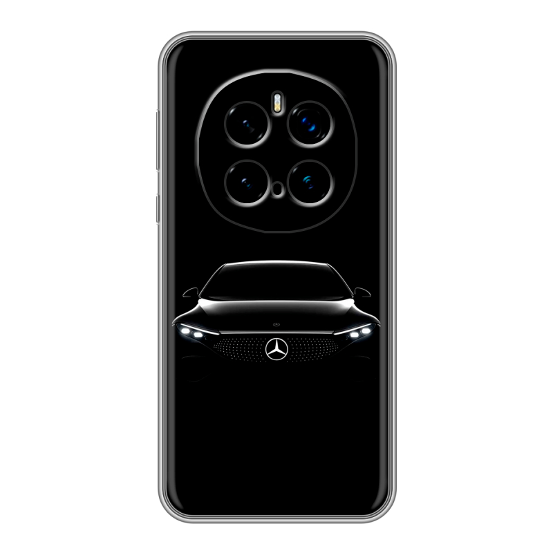 Силиконовый чехол на Honor Magic 7 Pro с принтом Mercedes Мерседес Силиконовый чехол на Honor Magic 7 Pro с принтом Mercedes Мерседес