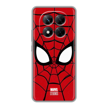 Силиконовый чехол на Xiaomi Redmi Note 14 Pro 5G с принтом человек паук spiderman Силиконовый чехол на Xiaomi Redmi Note 14 Pro 5G с принтом человек паук spiderman