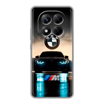 Силиконовый чехол на Xiaomi Redmi Note 14 Pro 5G с принтом БМВ BMW Силиконовый чехол на Xiaomi Redmi Note 14 Pro 5G с принтом БМВ BMW