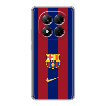 Силиконовый чехол на Xiaomi Redmi Note 14 Pro 5G с принтом Барселона Barcelona Силиконовый чехол на Xiaomi Redmi Note 14 Pro 5G с принтом Барселона Barcelona