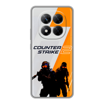 Силиконовый чехол на Xiaomi Redmi Note 14 Pro 5G с принтом Counter Strike Силиконовый чехол на Xiaomi Redmi Note 14 Pro 5G с принтом Counter Strike