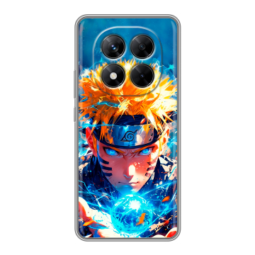 Силиконовый чехол на Xiaomi Redmi Note 14 Pro 5G с принтом Аниме Наруто Naruto Силиконовый чехол на Xiaomi Redmi Note 14 Pro 5G с принтом Аниме Наруто Naruto