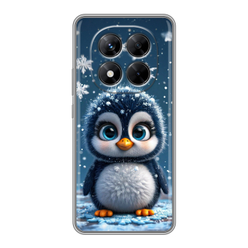 Силиконовый чехол на Xiaomi Redmi Note 14 Pro 5G с принтом Новый год