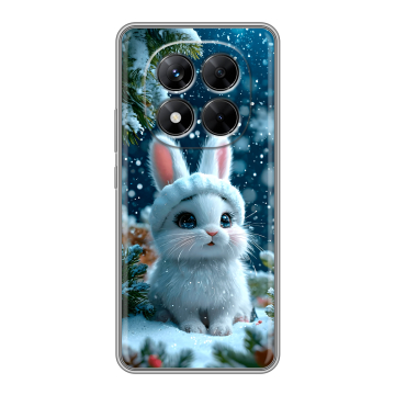 Силиконовый чехол на Xiaomi Redmi Note 14 Pro 5G с принтом Новый год