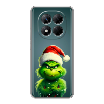 Силиконовый чехол на Xiaomi Redmi Note 14 Pro 5G с принтом Новый год Силиконовый чехол на Xiaomi Redmi Note 14 Pro 5G с принтом Новый год