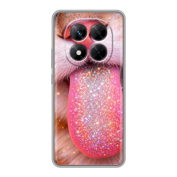 Силиконовый чехол на Xiaomi Redmi Note 14 Pro 5G с принтом для девочек Силиконовый чехол на Xiaomi Redmi Note 14 Pro 5G с принтом для девочек