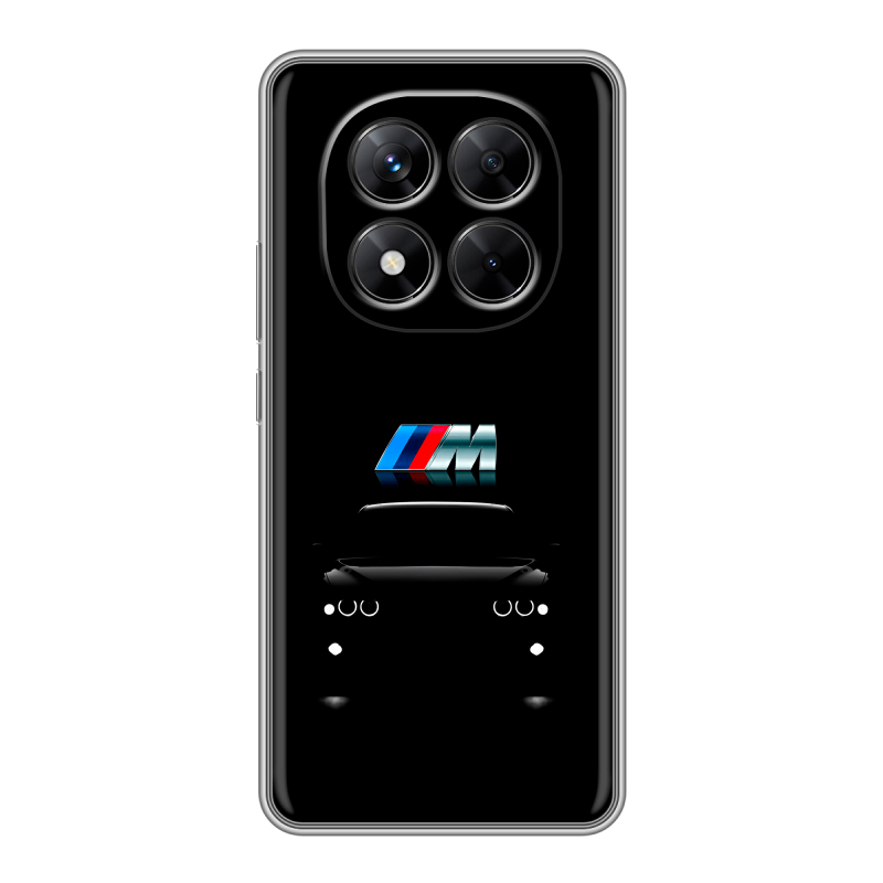 Силиконовый чехол на Xiaomi Redmi Note 14 Pro 5G с принтом БМВ BMW Силиконовый чехол на Xiaomi Redmi Note 14 Pro 5G с принтом БМВ BMW