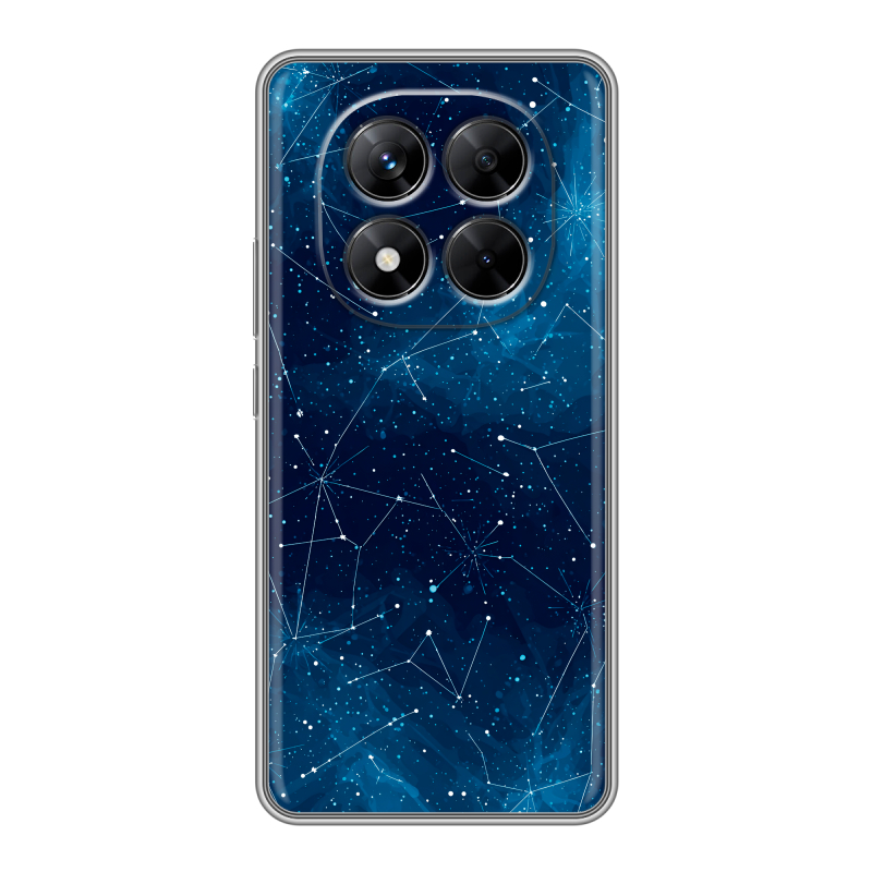 Силиконовый чехол на Xiaomi Redmi Note 14 Pro 5G с принтом Космос звезды Силиконовый чехол на Xiaomi Redmi Note 14 Pro 5G с принтом Космос звезды