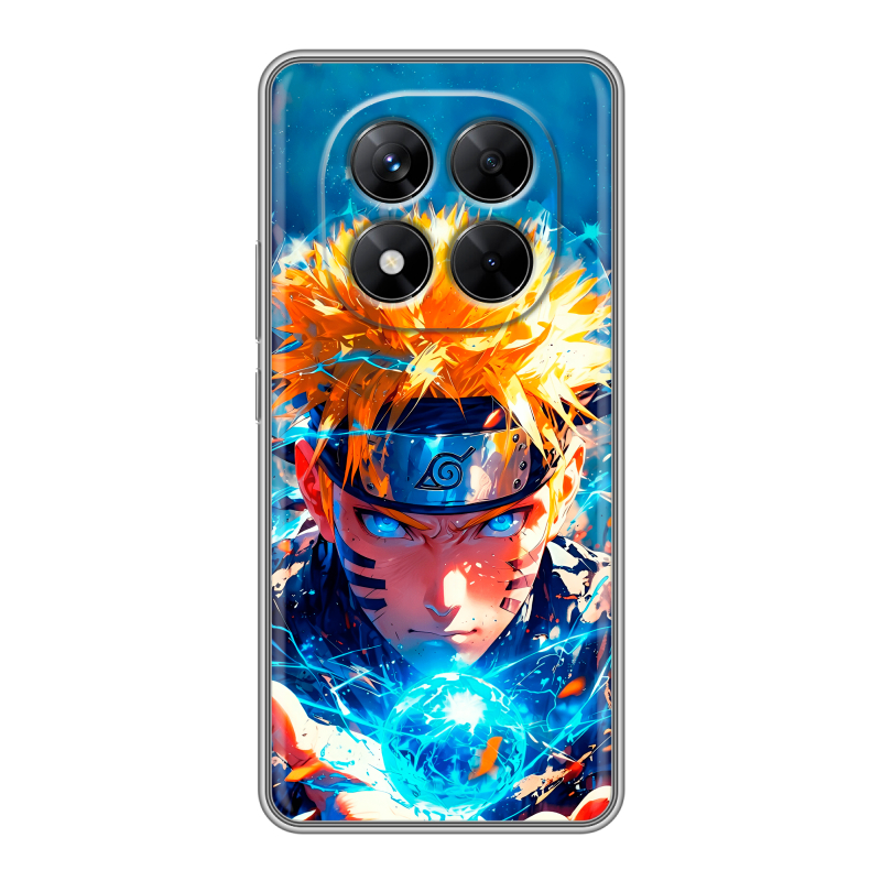 Силиконовый чехол на Xiaomi Redmi Note 14 Pro 5G с принтом Аниме Наруто Naruto Силиконовый чехол на Xiaomi Redmi Note 14 Pro 5G с принтом Аниме Наруто Naruto