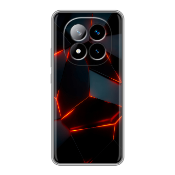 Силиконовый чехол на Xiaomi Redmi Note 14 Pro Plus с принтом Яркие абстракции Силиконовый чехол на Xiaomi Redmi Note 14 Pro Plus с принтом Яркие абстракции