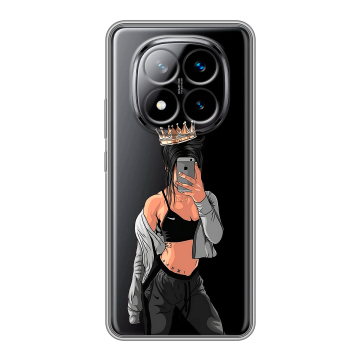 Силиконовый чехол на Xiaomi Redmi Note 14 Pro Plus с принтом Женские принты Силиконовый чехол на Xiaomi Redmi Note 14 Pro Plus с принтом Женские принты