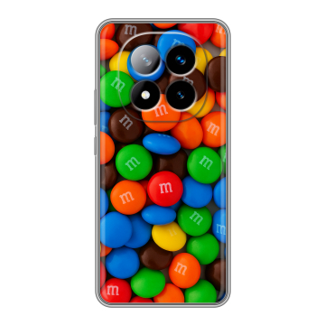 Силиконовый чехол на Xiaomi Redmi Note 14 Pro Plus с принтом Конфеты Силиконовый чехол на Xiaomi Redmi Note 14 Pro Plus с принтом Конфеты