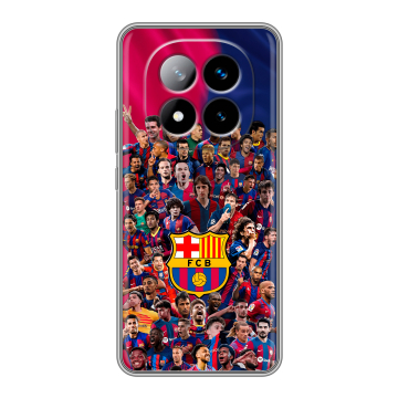 Силиконовый чехол на Xiaomi Redmi Note 14 Pro Plus с принтом Барселона Barcelona Силиконовый чехол на Xiaomi Redmi Note 14 Pro Plus с принтом Барселона Barcelona
