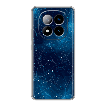 Силиконовый чехол на Xiaomi Redmi Note 14 Pro Plus с принтом Космос звезды Силиконовый чехол на Xiaomi Redmi Note 14 Pro Plus с принтом Космос звезды