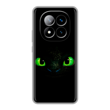 Силиконовый чехол на Xiaomi Redmi Note 14 Pro Plus с принтом Как приручить дракона Силиконовый чехол на Xiaomi Redmi Note 14 Pro Plus с принтом Как приручить дракона
