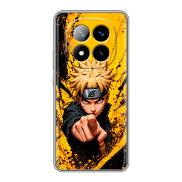 Силиконовый чехол на Xiaomi Redmi Note 14 Pro Plus с принтом Naruto Наруто Силиконовый чехол на Xiaomi Redmi Note 14 Pro Plus с принтом Naruto Наруто