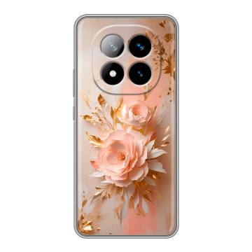 Силиконовый чехол на Xiaomi Redmi Note 14 Pro Plus с принтом женский