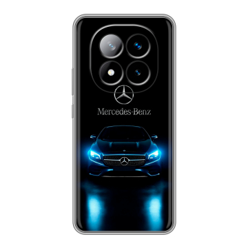 Силиконовый чехол на Xiaomi Redmi Note 14 Pro Plus с принтом Mercedes Мерседес Силиконовый чехол на Xiaomi Redmi Note 14 Pro Plus с принтом Mercedes Мерседес