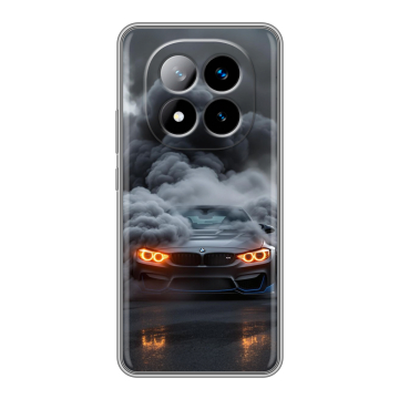 Силиконовый чехол на Xiaomi Redmi Note 14 Pro Plus с принтом BMW БМВ Силиконовый чехол на Xiaomi Redmi Note 14 Pro Plus с принтом BMW БМВ