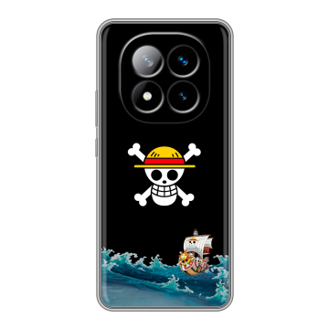 Силиконовый чехол на Xiaomi Redmi Note 14 Pro Plus с принтом One Piece Ван Пис Силиконовый чехол на Xiaomi Redmi Note 14 Pro Plus с принтом One Piece Ван Пис