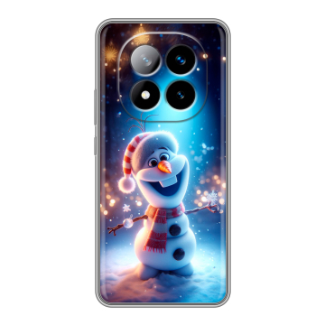 Силиконовый чехол на Xiaomi Redmi Note 14 Pro Plus с принтом Новый год