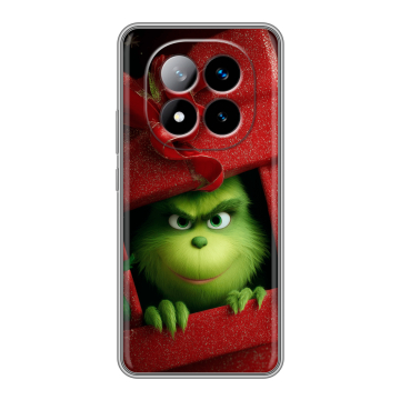 Силиконовый чехол на Xiaomi Redmi Note 14 Pro Plus с принтом Новый год