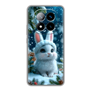 Силиконовый чехол на Xiaomi Redmi Note 14 Pro Plus с принтом Новый год