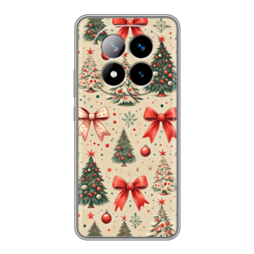 Силиконовый чехол на Xiaomi Redmi Note 14 Pro Plus с принтом Новый год