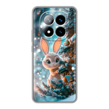 Силиконовый чехол на Xiaomi Redmi Note 14 Pro Plus с принтом Новый год
