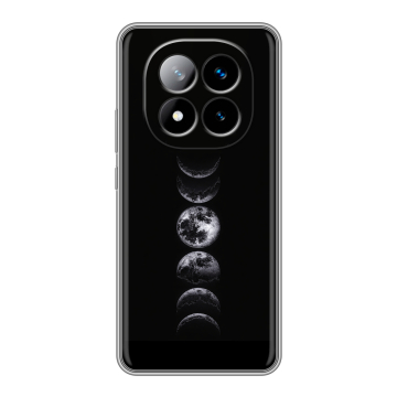 Силиконовый чехол на Xiaomi Redmi Note 14 Pro Plus с принтом женский