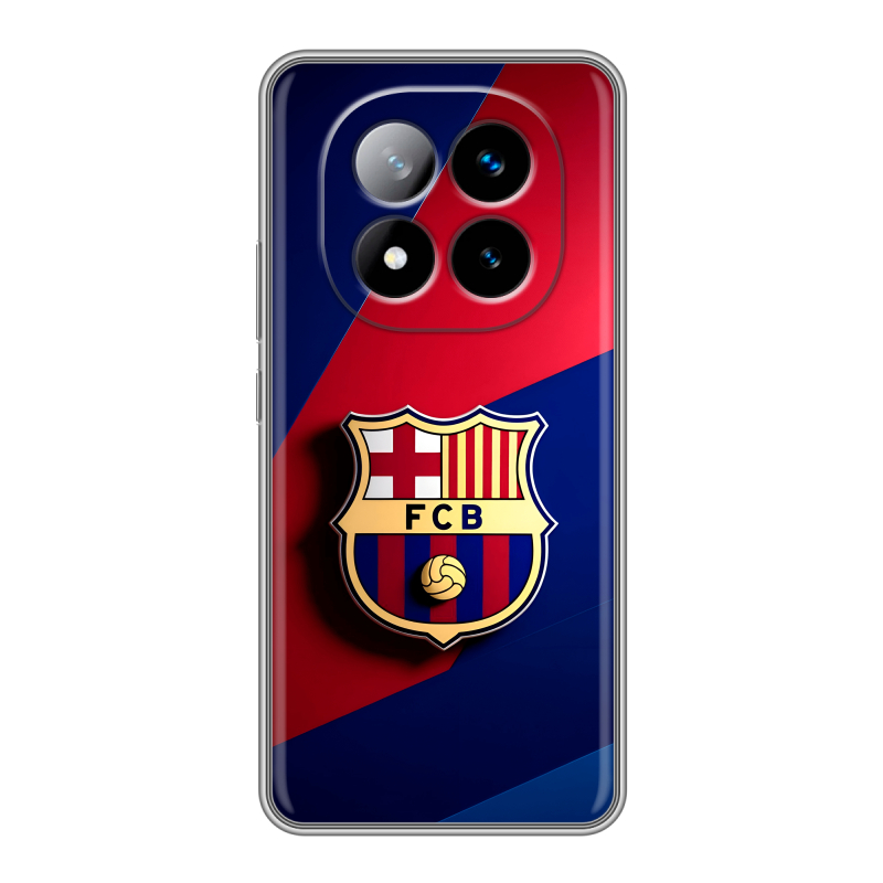 Силиконовый чехол на Xiaomi Redmi Note 14 Pro Plus с принтом Барселона Barcelona Силиконовый чехол на Xiaomi Redmi Note 14 Pro Plus с принтом Барселона Barcelona