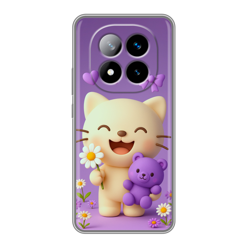Силиконовый чехол на Xiaomi Redmi Note 14 Pro Plus с принтом для девочек Силиконовый чехол на Xiaomi Redmi Note 14 Pro Plus с принтом для девочек