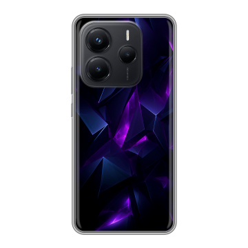 Силиконовый чехол на Xiaomi Redmi Note 14 с принтом Абстракиция Силиконовый чехол на Xiaomi Redmi Note 14 с принтом Абстракиция