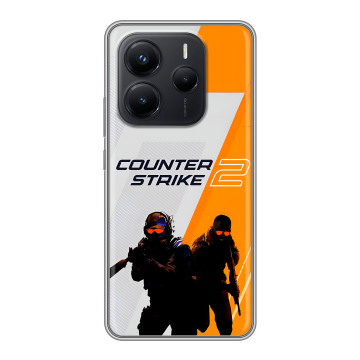 Силиконовый чехол на Xiaomi Redmi Note 14 с принтом Counter Strike Силиконовый чехол на Xiaomi Redmi Note 14 с принтом Counter Strike