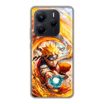 Силиконовый чехол на Xiaomi Redmi Note 14 с принтом Аниме Наруто Naruto Силиконовый чехол на Xiaomi Redmi Note 14 с принтом Аниме Наруто Naruto