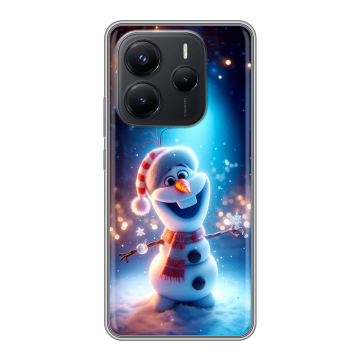 Силиконовый чехол на Xiaomi Redmi Note 14 с принтом Новый год Силиконовый чехол на Xiaomi Redmi Note 14 с принтом Новый год