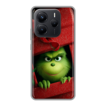 Силиконовый чехол на Xiaomi Redmi Note 14 с принтом Новый год Силиконовый чехол на Xiaomi Redmi Note 14 с принтом Новый год