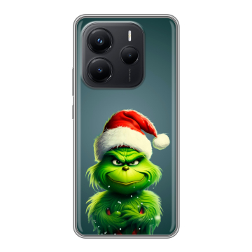 Силиконовый чехол на Xiaomi Redmi Note 14 с принтом Новый год Силиконовый чехол на Xiaomi Redmi Note 14 с принтом Новый год