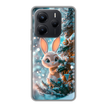 Силиконовый чехол на Xiaomi Redmi Note 14 с принтом Новый год Силиконовый чехол на Xiaomi Redmi Note 14 с принтом Новый год