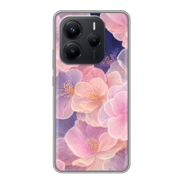 Силиконовый чехол на Xiaomi Redmi Note 14 с принтом женский Силиконовый чехол на Xiaomi Redmi Note 14 с принтом женский