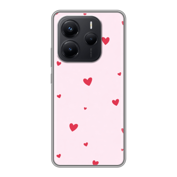 Силиконовый чехол на Xiaomi Redmi Note 14 с принтом для девочек