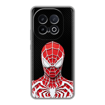 Силиконовый чехол на IQOO 13 с принтом человек паук spiderman