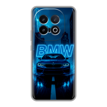 Силиконовый чехол на IQOO 13 с принтом BMW БМВ Силиконовый чехол на IQOO 13 с принтом BMW БМВ
