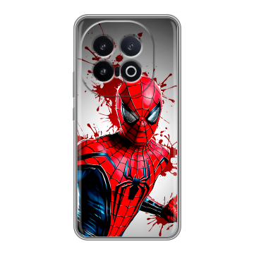 Силиконовый чехол на IQOO 13 с принтом Spiderman Человек паук
