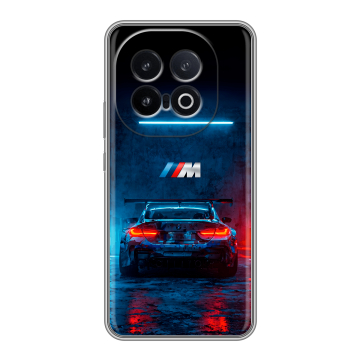 Силиконовый чехол на IQOO 13 с принтом BMW БМВ