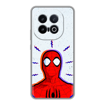Силиконовый чехол на IQOO 13 с принтом Spiderman Человек паук