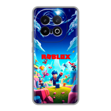 Силиконовый чехол на IQOO 13 с принтом Roblox Роблокс Силиконовый чехол на IQOO 13 с принтом Roblox Роблокс