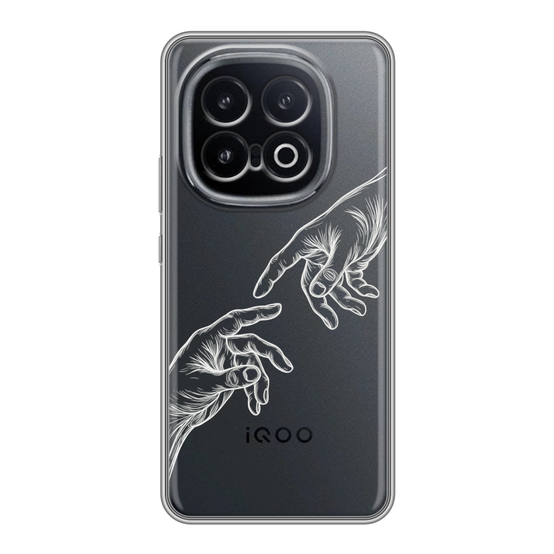 Силиконовый чехол на IQOO 13 с принтом Сотворение мира Силиконовый чехол на IQOO 13 с принтом Сотворение мира