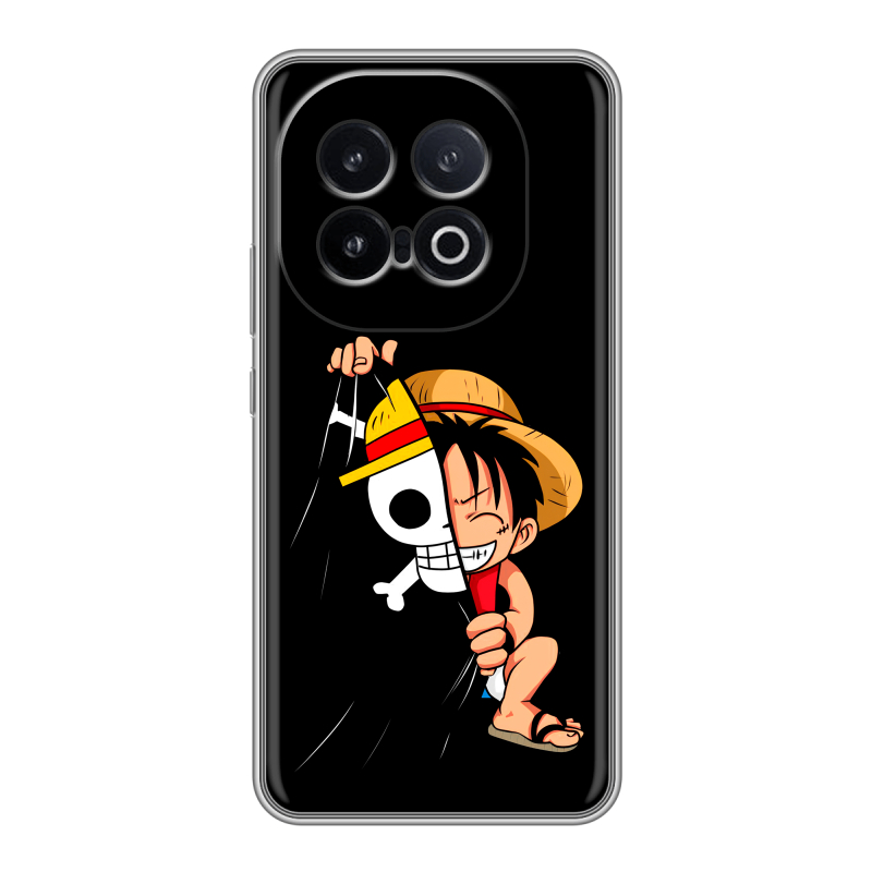 Силиконовый чехол на IQOO 13 с принтом One Piece Ван Пис Силиконовый чехол на IQOO 13 с принтом One Piece Ван Пис